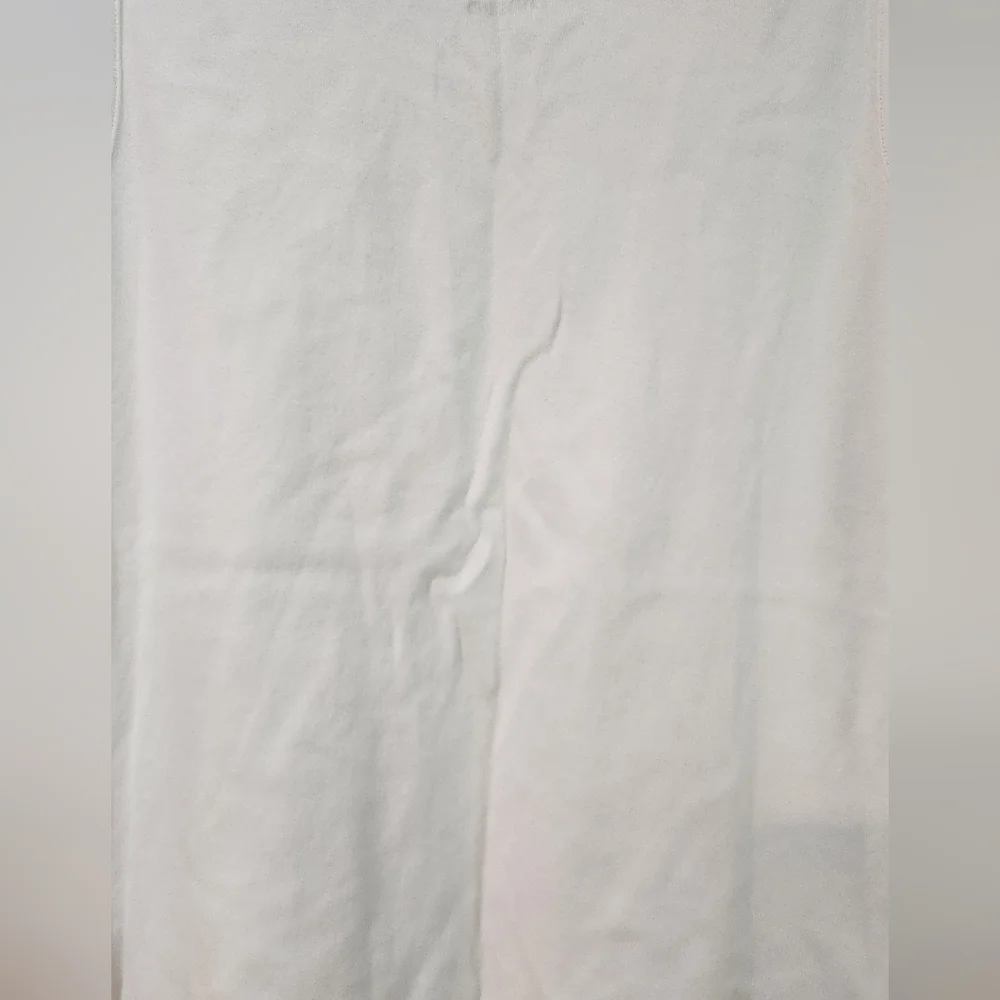 Women's Lands' End White Tank Top, Size L - Picture 7 of 7